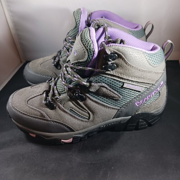 BearPaw Corsica Women's Waterproof Hiking Boot size 6 Gray Fog - Picture 3 of 11